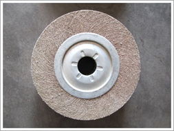 拋光千葉輪的方法