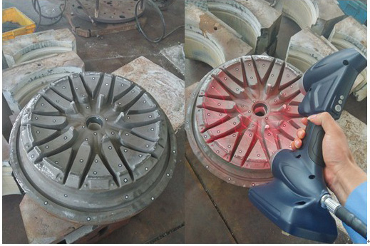 車輪轂模具檢測案列